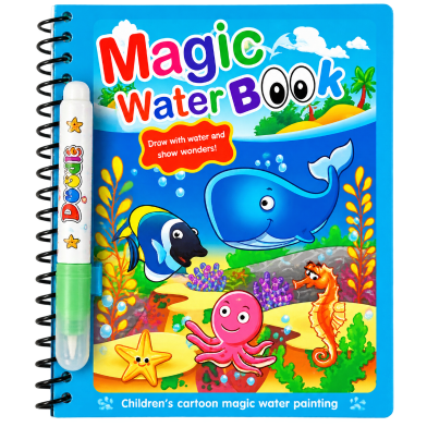 Sea Fish Magic Water Coloring Book image