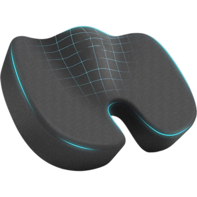 Seat Cushions Office Chairs Memory Foam Coccyx Cushion Tailbone Pain Sciatica Relief Posture Correct image