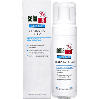 Seba Med Clear Face Cleansing Foam 150ml image
