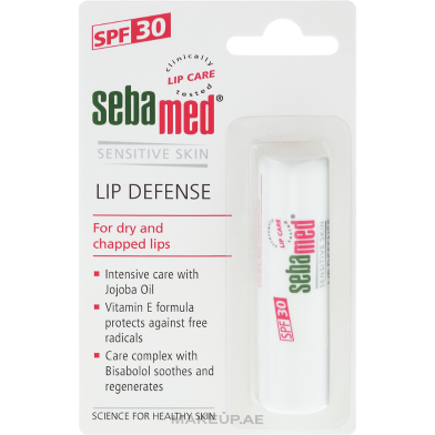 Seba Med Lip Defence Sensitive Skin SPF30 Lip Balm 4.8 gm image