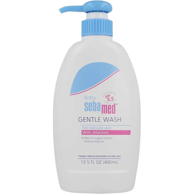 Sebamed Baby Gentle Wash 400ml |pH 5.5| Body Wash|Soap Free|Tear Free image