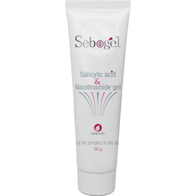 Sebogel Salicylic Acid and Nicotinamide Gel 30 gm -434014427 image