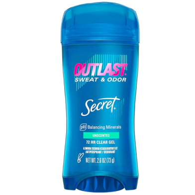 Secret Outlast Clear Gel Deodorant – Hygienic Fresh Protection and Long-Lasting Fragrance-73gm image