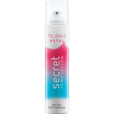 Secret Temptation Te Amo Petal No Gas Deodorant Spray for Women 120ml INDIAN image