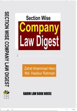 Section Wise Company Law Digest image