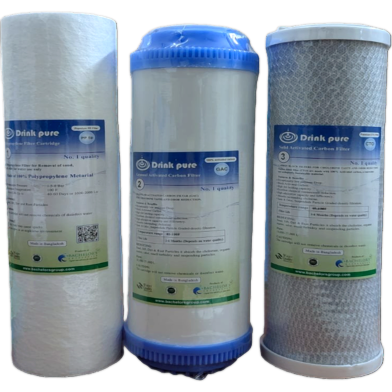 Sediment Filter 120 GM 1 Pcs, Box Carbon 1 Pcs, Net Carbon 1 pcs image