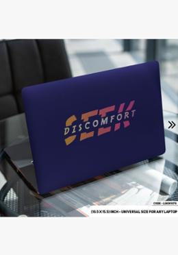 DDecorator Sick Diskfort Yes Theory Laptop Sticker image