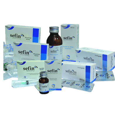 Sefin 250 mg Capsule 10's Strip image