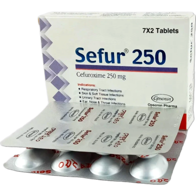 Sefur 250 mg Tablet 7's strip image