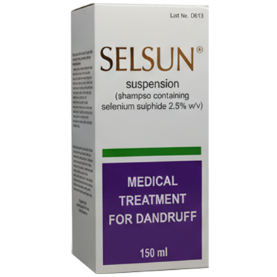 SelSun Suspension Medical Treatment For Dandruff-150ml image
