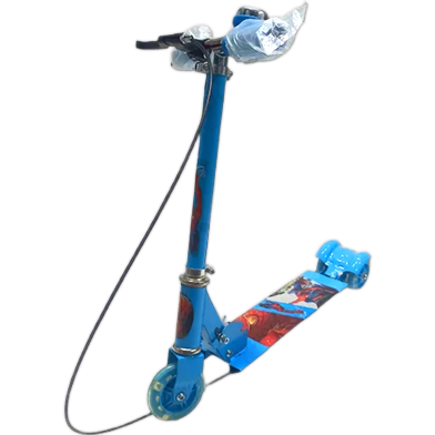 Self Balancing Scooter With Handle Pu Flashing Wheels Smooth Ride For Kids Age 3-8 Years image