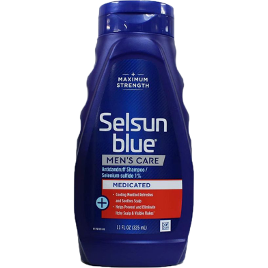 Selsun Blue Medicated Anti-dandruff Shampoo (Maximum Strength, Selenium Sulfide 1 Percent) -310705147 image