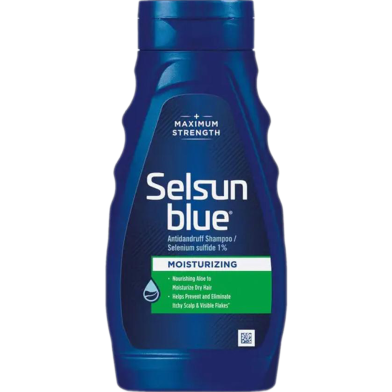 Selsun Blue Moisturizing Anti-dandruff Shampoo with Aloe, 11 fl. oz., Selenium Sulfide 1 Percent -310705261 image