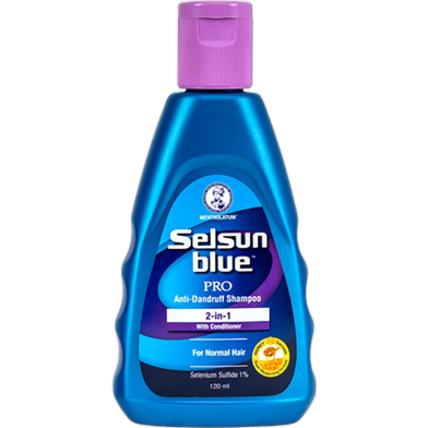 Selsun Blue Pro 2 in 1 Anti-Dandruff Shampoo 120 ml USA image