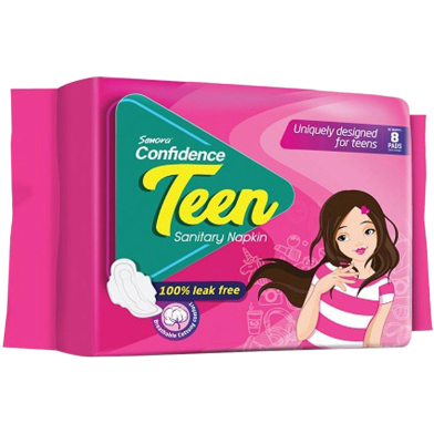 Senora Confidence Teen Sanitary Napkin - 8Pcs image