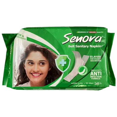 Senora Sanitary Napkin Belt System - 10Pcs image