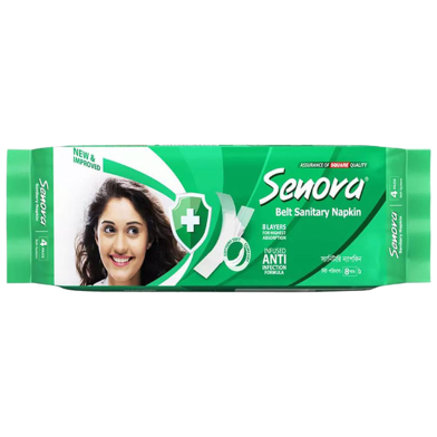 Senora Sanitary Napkin Belt System- 4Pcs image