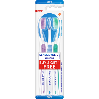 Sensodyne Sensitive Toothbrush Family Pack (Ultra Soft) image
