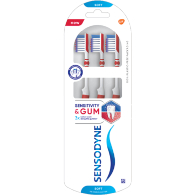 Sensodyne Sensitivity And Gum Toothbrush (Family Pack) image