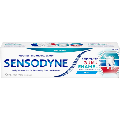 Sensodyne Sensitivity Gum And Enamel Mint Toothpaste 75 ml image
