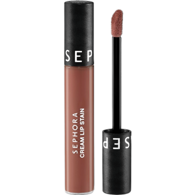 Sephora Cream Lip Stain Matte Liquid Lipstick - 02 Classic Beige image