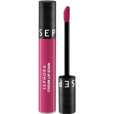 Sephora Cream Lip Stain Matte Liquid Lipstick - 90 Sunrise Pink image