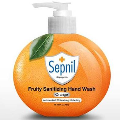 Sepnil Fruity Sanitizing Hand Wash – Orange image