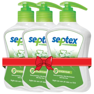 Septex Everyday Antiseptic HW 200ml 3pcs Bundle image
