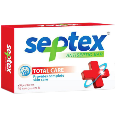 Septex Total Care Antiseptic Bar 100gm image
