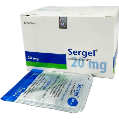 Sergel 20 mg Powder 30 Sachets image