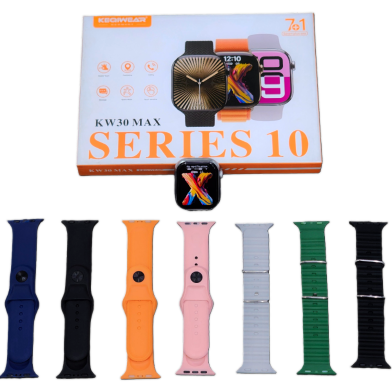 Series 10 Keqiwear Kw30 Max Smartwatch 7Straps (Belt) image