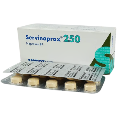 Servinaprox 250 mg Tablet 10'S Strip image
