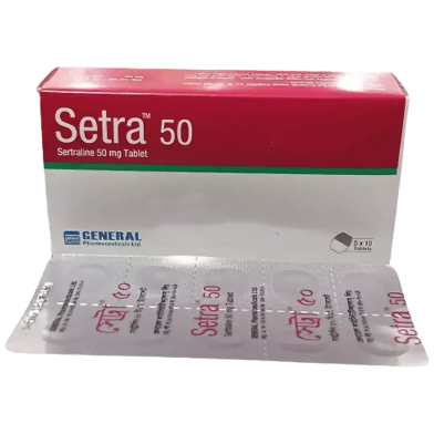 Setra 50 mg Tablet 10's Strip image