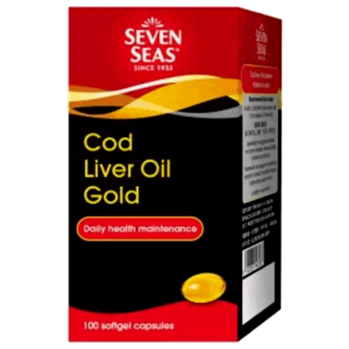 Seven Seas Cod Liver Oil Gold - 100 Capsules image
