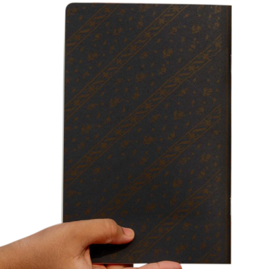 Sevendays Dhakai Muslin Black Notebook image