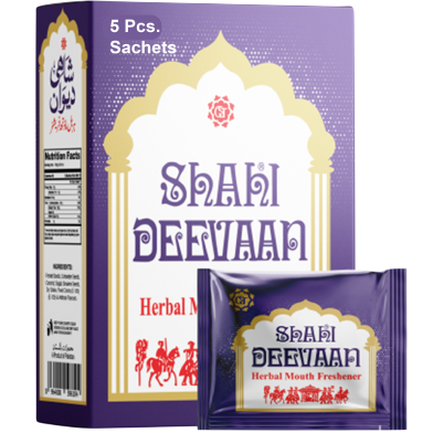Shahi Deewan Premium Mouth Fresheners 5 Pcs Sachets image