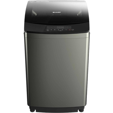 Sharp Full Auto Inverter Washing Machine ES-F140G | 14 KG - Titanium image