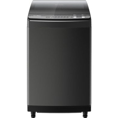 Sharp Full Auto J-Tech Inverter Washing Machine ES-W95TWXT-SA | 9.5 KG - Titan Silver image