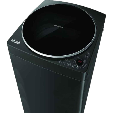 Sharp Full Auto Washing Machine ES-W100DS-H | 10 KG - Dark Grey image