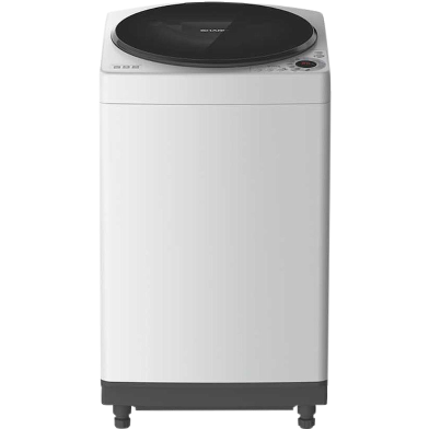 Sharp Full Auto Washing Machine ES-W90EW-H | 9 KG - Light Grey image
