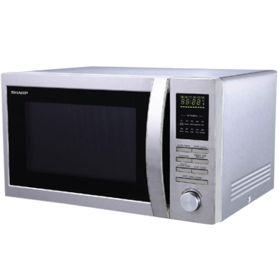 Sharp Grill Convection Microwave Oven R-84AO(ST)V | 25 Litres - Stainless Steel image