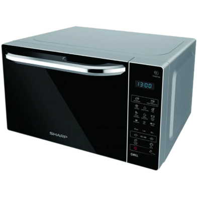 Sharp R-72E0(SM)V Grill Plus Microwave Oven - 25-Liter image