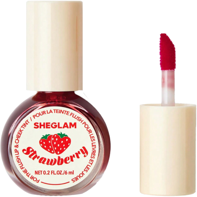 Sheglam For The Flush Lip and Cheek Tint-Strawberry - 6ml image