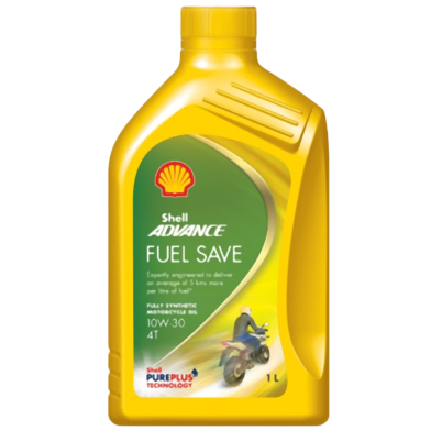 Shell Advance Fuel Save 10W-30 Full Synthetic -1 Litre image