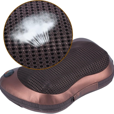 Shiatsu Deep Kneading Massage Pillow with Heat - for Neck, Back And Shoulder Pain Relief image