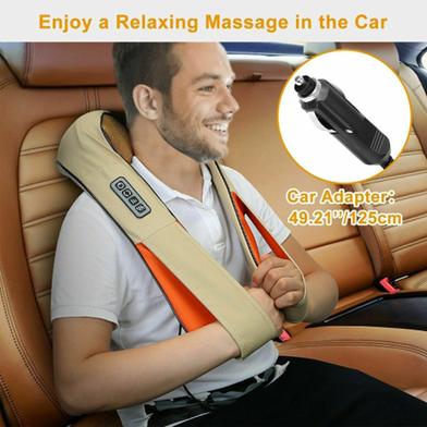 Shiatsu Neck and Back Massager with Soothing Heat, Deep Tissue 3D