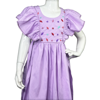 Shilpaholic Lavender Fairy Dress for Kids image