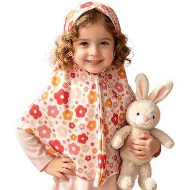 Shilpaholic Mini Blossom Wrap KIds Hijab image