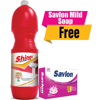 Shinex T And C Cleaner 1000ml (Buy 1 Get 1 Savlon Mild Soap 75 gm FREE) image