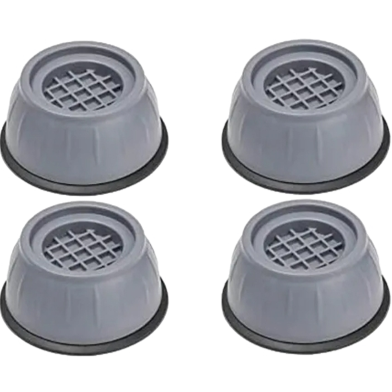 Shock Pad 4 Pcs Noise Cancelling Washing Machine Support, Washer And Dryer Anti-vibration Pads, Slip Anti Vibration And Noise Reducing Rubber Washing Machine Feet Pads image